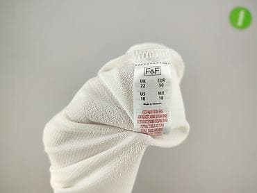 bluzki jeansowe: F&F, Bluzka damska, rozmiar 2XL — 5