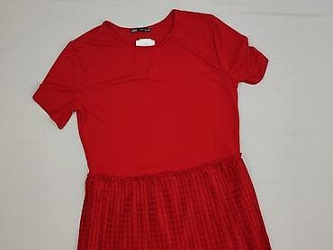 sandałki czerwone: Zara, Sukienka damska, rozmiar S — 1