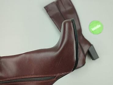 deichmann botki na koturnie: Kozaki damskie, rozmiar 38 — 8