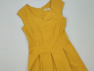 shein zolta sukienka: Sukienka damska, rozmiar M — 1