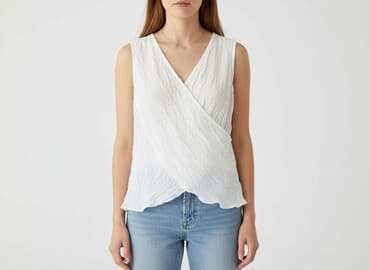 asos stroje kąpielowe plus size: Atmosphere, Bluzka damska, rozmiar L — 6