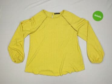żółte bluzki z krótkim rękawem: M&S Collection, Bluzka damska, rozmiar L — 2