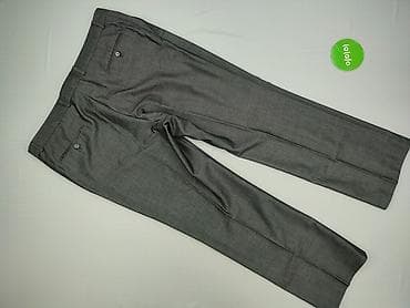 czarne jeansy pull: Spodnie garniturowe dla mężczyzn, rozmiar 3XL — 3