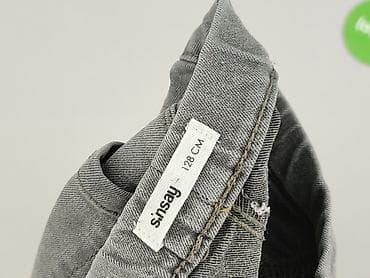 legginsy pull and bear: Spodnie jeansowe, Sinsay, 8 lat, 128, stan - Bardzo dobry — 4