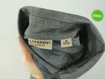 sweter w paski z serduszkiem: Livergy, Koszulа dla mężczyzn, M — 4