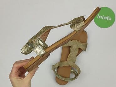 janusz skarpety i sandały: Jennyfer, Sandały damskie, rozmiar 41 — 4