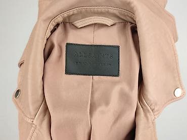 bomberka off white: AllSaints, Kurtka skórzana damska, rozmiar M — 4