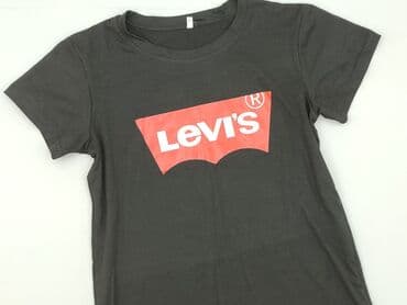 marcelo burlon t shirty red: Levi’s, T-shirt damski, M — 1