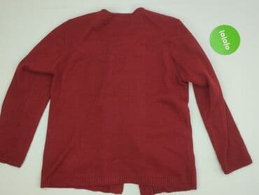 sweter z dekoltem v: Vanessa, Kardigan damski, S — 3