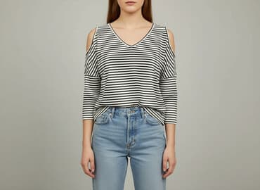 bluzki z odkrytymi ramionami mohito: Bluzka damska, rozmiar L — 7