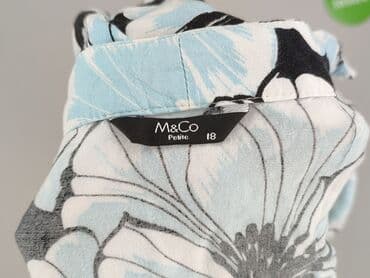 szyfonowa narzutka: M&Co, Narzutka damska, rozmiar 3XL — 4