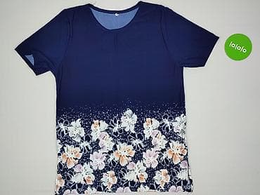 koszula lala: Ombre, T-shirt damski, rozmiar 4XL — 2