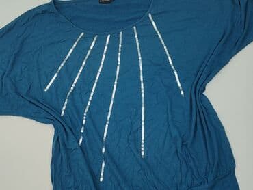 seksowna bluzka na imprezę plus size: Bodyflirt, Women's blouse, size L — 4