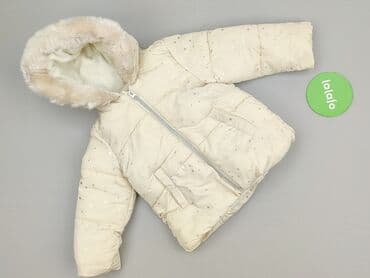 sweter z lisem: Kurtka zimowa, F&F, 1.5-2 lat, 86-92 cm, stan - Idealny — 2