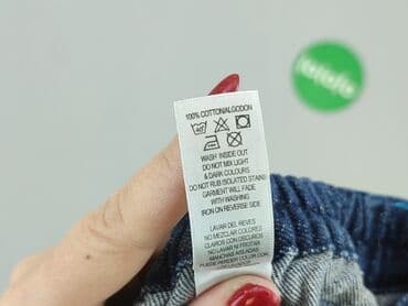 kurtka flek: Denim pants, 9-12 months, condition - Very good — 5