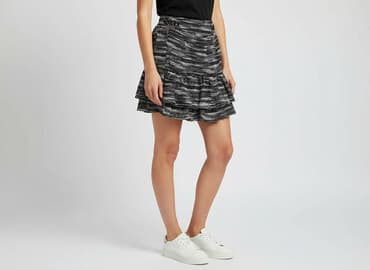 spódniczka w cętki: NIKKIE, Spódnica damska, rozmiar S — 6