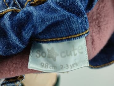 kombinezon softshell 86: Spodnie jeansowe, So cute, 2-3 lat, 98, stan - Bardzo dobry — 4