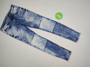 jeansy plus size wysoki stan: FB Sister, Jeansy damskie, M — 2