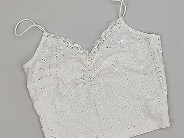 bialy top: Top damski, rozmiar M — 1
