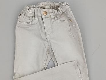 bluzy cropp: Spodnie jeansowe, H&M, 3-4 lat, 104, stan - Bardzo dobry — 1