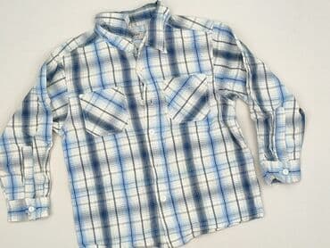 fox rage kombinezon: Shirt 5-6 years, condition - Perfect, pattern - Cell, color - Blue — 1