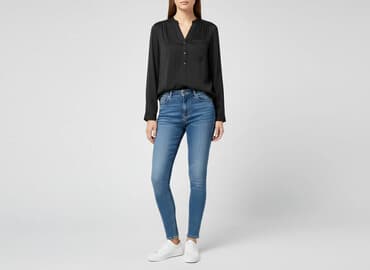 bluzka w serduszka h m: H&M, Bluzka damska, rozmiar XS — 1