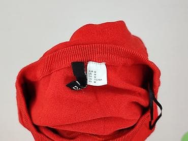 czerwony golf: Sweter damski, rozmiar M — 4