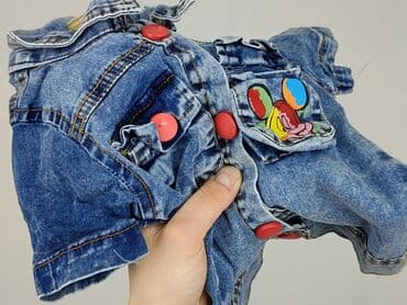 джинсова куртка: Children's jeans jacket, 1.5-2 years, 86-92 cm, Disney, condition - Very good — 6