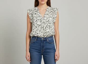 bluzki z odcieciem pod biustem: Bréal, Bluzka damska, rozmiar S — 6