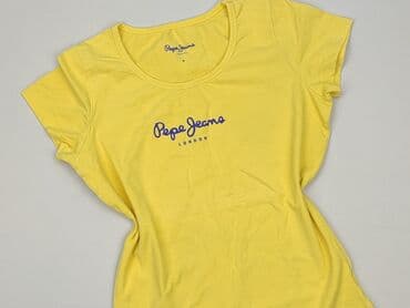 koszulki z smiesznymi nadrukami: Pepe Jeans, T-shirt damski, M — 1