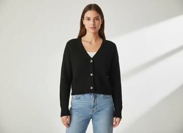 sukienki w stylu coco chanel: Kardigan damski, rozmiar One size — 7