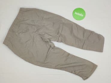 legginsy woskowane wysoki stan: Janina, Material trousers for women, M — 3