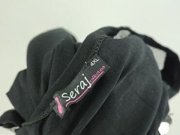 eleganckie bluzki wieczorowe plus size: Bluzka damska, 4XL — 5