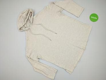 niebieska bluzka h m: H&M, Bluza z kapturem damska, rozmiar S — 2