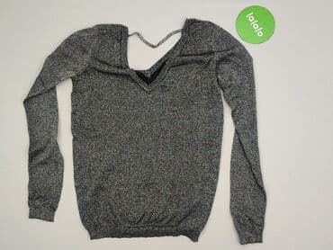stradivarius szary sweter: House, Sweter damski, rozmiar XS — 3