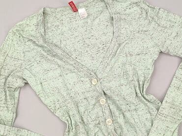 sweter w paski h: H&M, Kardigan damski, rozmiar S — 1