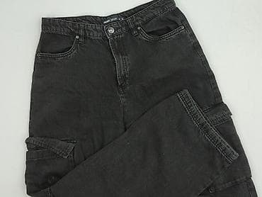 spodnie cargo jeans: Cropp, Spodnie cargo damskie, rozmiar M — 1