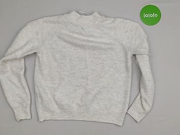 bialy top reserved: Sweter damski, rozmiar S — 3