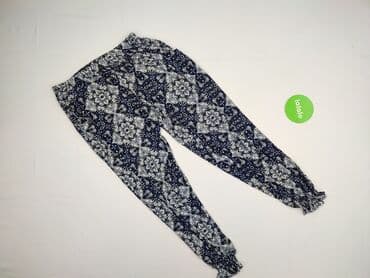Women: Material trousers for women, size S (EU 36) — 2