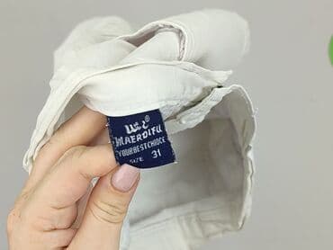 białe spodenki damskie: Szorty damskie, rozmiar L — 4