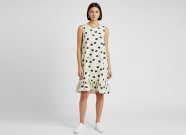 koszulka z dekoltem w serce: Emery Rose, Sukienka damska, rozmiar L — 7