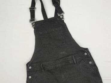 jeansy straight i regular damskie samsoe samsoe: Esmara, Ogrodniczki damskie, S — 1