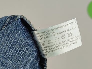 jeansy plus size wysoki stan: Denim, Szorty damskie, rozmiar S — 6