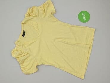 żółte bluzki z krótkim rękawem: KappAhl, Bluzka damska, rozmiar M — 2