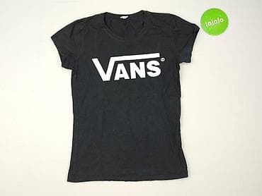 pull and bear czarna bluza: Vans, T-shirt damski, rozmiar XL — 2