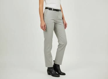 buty oleksy mokasyny: Spodnie materiałowe damskie, rozmiar L — 6