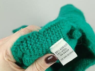 szmaragdowy sweter: Sweter damski, rozmiar XL — 5