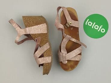 srebrne paski do sukienki: Sandals for women, 39, condition - Very good — 3