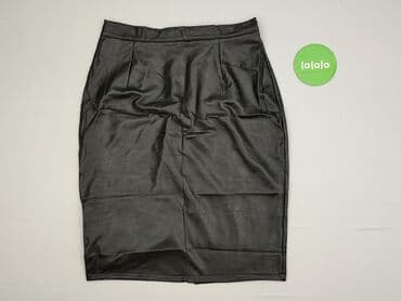 legginsy czarne woskowane: Spódnica damska, rozmiar XL — 2