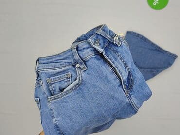 woskowane legginsy z wysokim stanem zara: Jeansy damskie, XS — 6